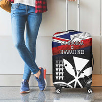 Hawaii Independence Day Luggage Cover La Kuokoa - Happy 28th November LT14 - Polynesian Pride