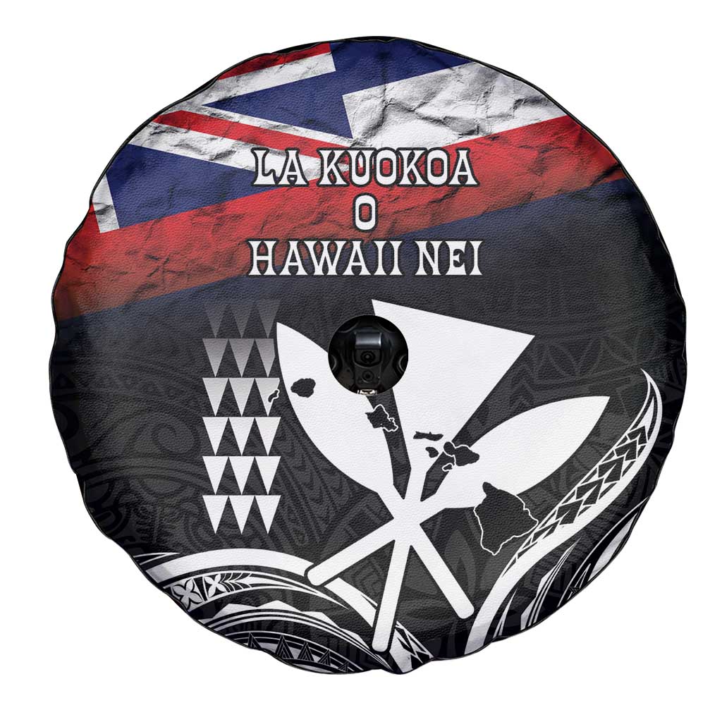 Hawaii Independence Day Spare Tire Cover La Kuokoa - Happy 28th November LT14 - Polynesian Pride