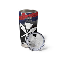 Hawaii Independence Day Tumbler Cup La Kuokoa - Happy 28th November LT14 - Polynesian Pride