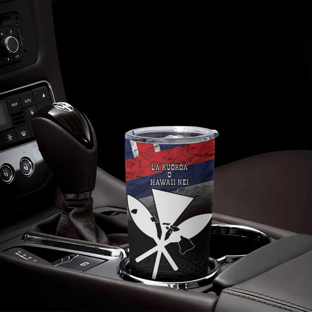 Hawaii Independence Day Tumbler Cup La Kuokoa - Happy 28th November LT14 - Polynesian Pride