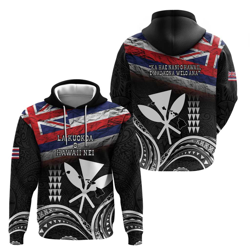 Hawaii Independence Day Zip Hoodie La Kuokoa - Happy 28th November LT14 - Polynesian Pride