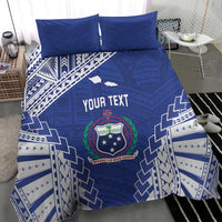 Toa Samoa Rugby Custom Bedding Set Go Champions Pacific Samoan Pattern LT14 - Polynesian Pride