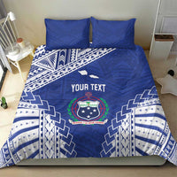 Toa Samoa Rugby Custom Bedding Set Go Champions Pacific Samoan Pattern LT14 - Polynesian Pride