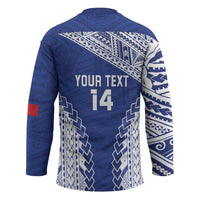 Toa Samoa Rugby Custom Hockey Jersey Go Champions Pacific Samoan Pattern LT14 - Polynesian Pride