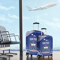 Toa Samoa Rugby Custom Luggage Cover Go Champions Pacific Samoan Pattern LT14 - Polynesian Pride
