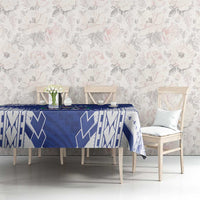 Toa Samoa Rugby Custom Tablecloth Go Champions Pacific Samoan Pattern LT14 - Polynesian Pride