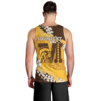 Personalized Mililani Hawaii High School Men Tank Top Puakenikeni Lei Hawaiian Pattern LT14 - Polynesian Pride