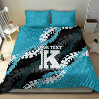 Personalized Kapolei Hawaii High School Bedding Set Puakenikeni Lei Hawaiian Pattern LT14 - Polynesian Pride