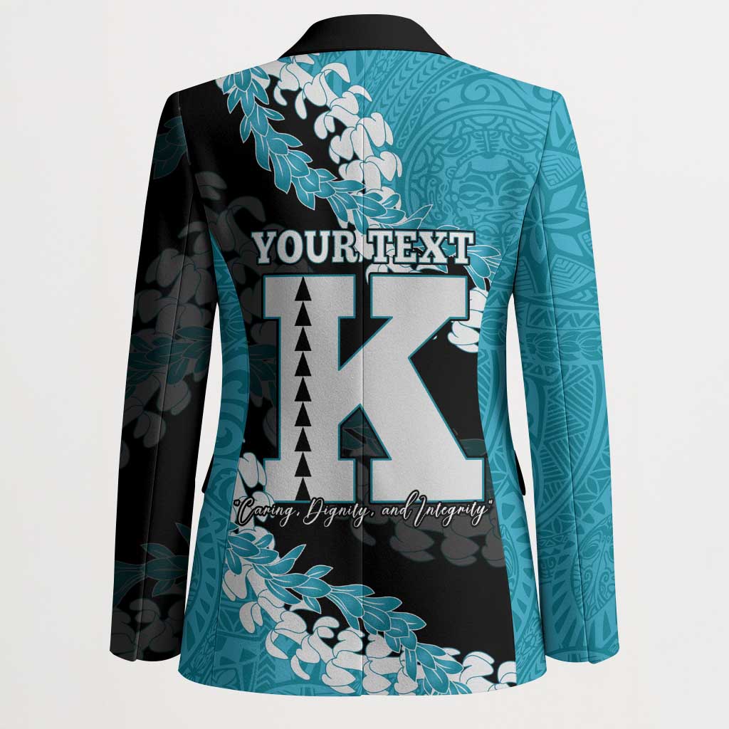 Personalized Kapolei Hawaii High School Blazer Puakenikeni Lei Hawaiian Pattern LT14 - Polynesian Pride