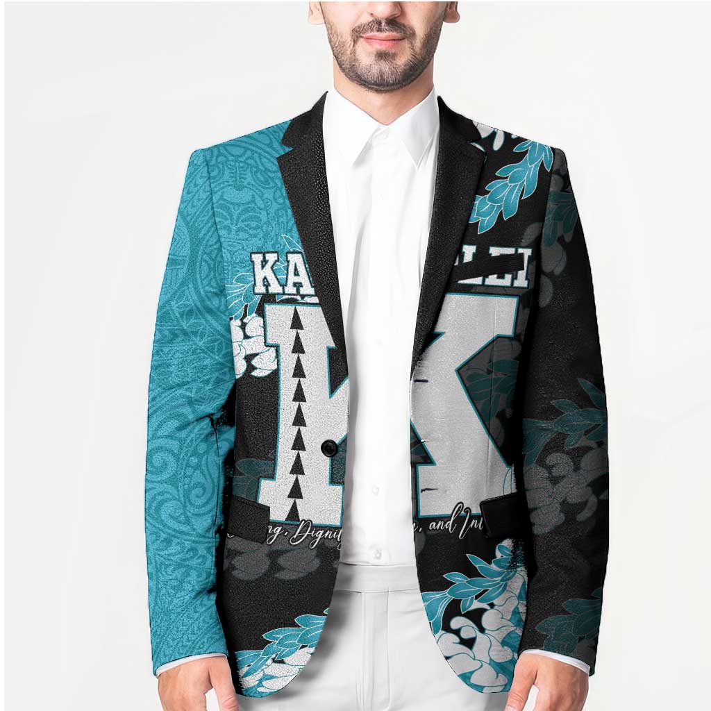 Personalized Kapolei Hawaii High School Blazer Puakenikeni Lei Hawaiian Pattern LT14 - Polynesian Pride