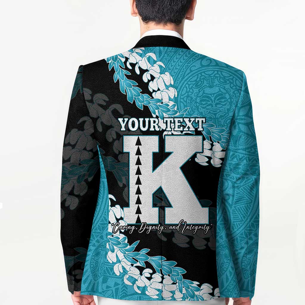 Personalized Kapolei Hawaii High School Blazer Puakenikeni Lei Hawaiian Pattern LT14 - Polynesian Pride