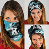 Personalized Kapolei Hawaii High School Neck Gaiter Puakenikeni Lei Hawaiian Pattern LT14 - Polynesian Pride