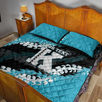 Personalized Kapolei Hawaii High School Quilt Bed Set Puakenikeni Lei Hawaiian Pattern LT14 - Polynesian Pride