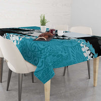 Personalized Kapolei Hawaii High School Tablecloth Puakenikeni Lei Hawaiian Pattern LT14 - Polynesian Pride