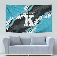 Personalized Kapolei Hawaii High School Tapestry Puakenikeni Lei Hawaiian Pattern LT14 - Polynesian Pride