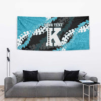 Personalized Kapolei Hawaii High School Tapestry Puakenikeni Lei Hawaiian Pattern LT14 - Polynesian Pride