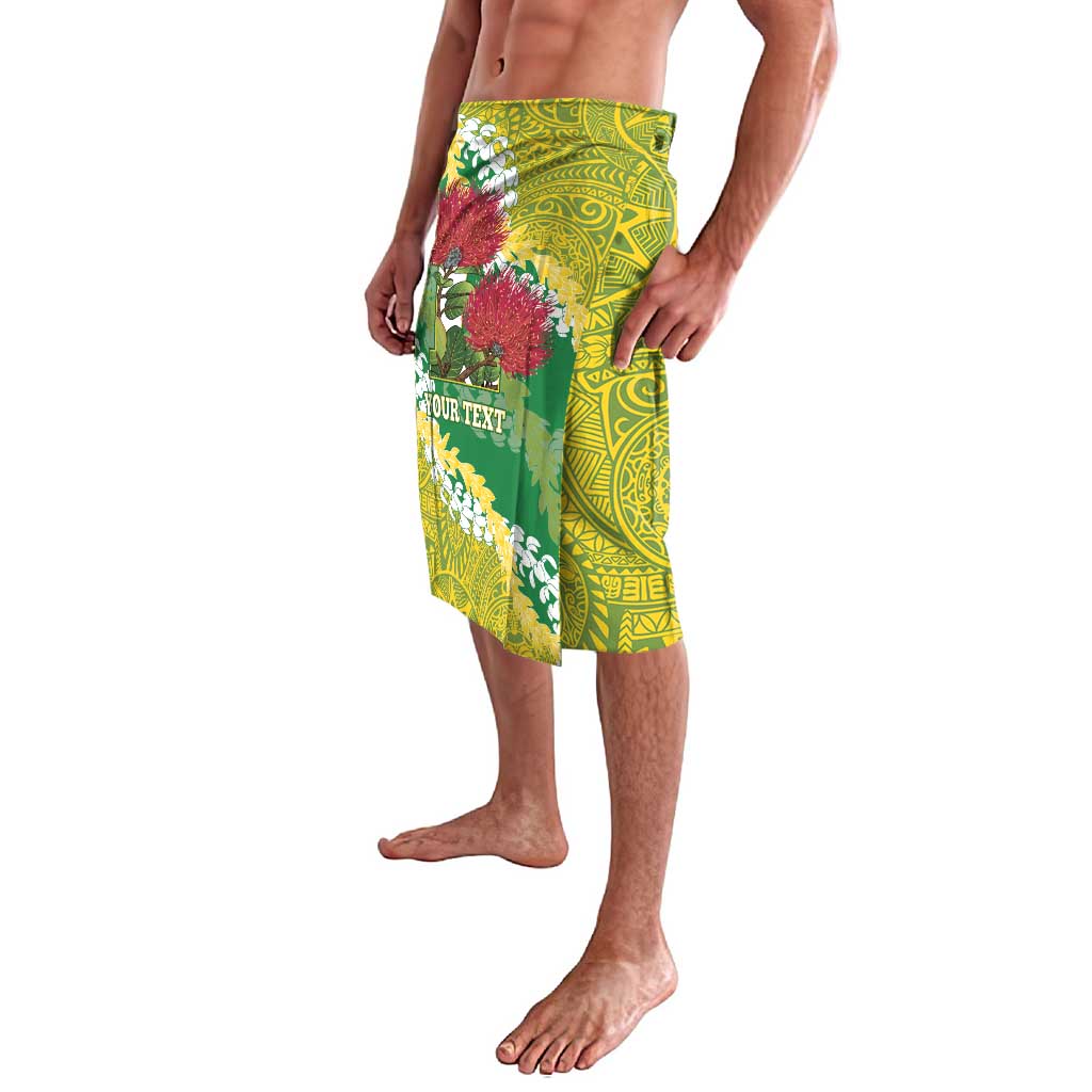 Personalized Leilehua Hawaii High School Lavalava Puakenikeni Lei Hawaiian Pattern LT14 - Polynesian Pride