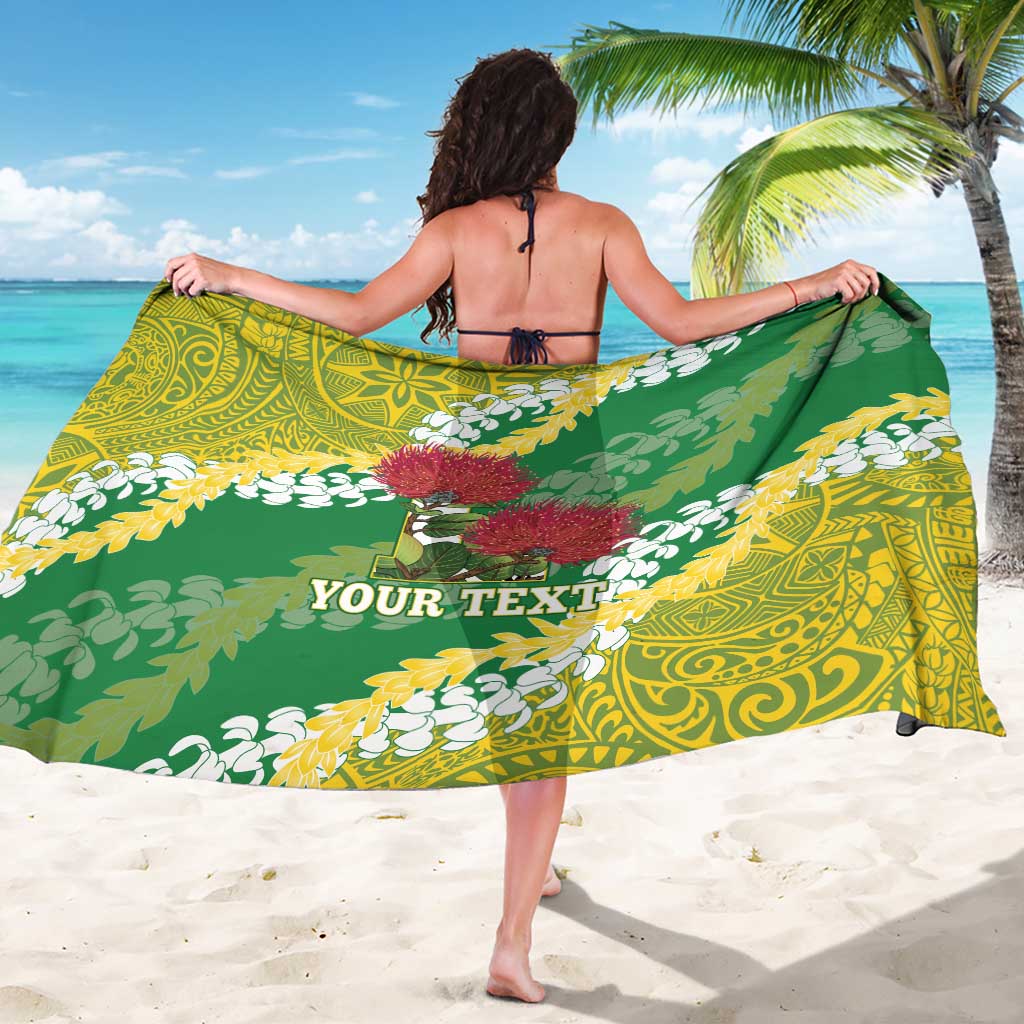 Personalized Leilehua Hawaii High School Sarong Puakenikeni Lei Hawaiian Pattern LT14 - Polynesian Pride