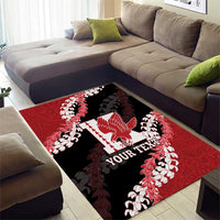 Personalized Kalani Hawaii High School Area Rug Puakenikeni Lei Hawaiian Pattern LT14 - Polynesian Pride