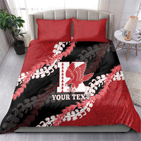 Personalized Kalani Hawaii High School Bedding Set Puakenikeni Lei Hawaiian Pattern LT14 - Polynesian Pride