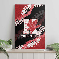 Personalized Kalani Hawaii High School Canvas Wall Art Puakenikeni Lei Hawaiian Pattern LT14 - Polynesian Pride