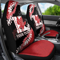 Personalized Kalani Hawaii High School Car Seat Cover Puakenikeni Lei Hawaiian Pattern LT14 - Polynesian Pride