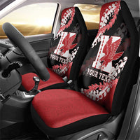 Personalized Kalani Hawaii High School Car Seat Cover Puakenikeni Lei Hawaiian Pattern LT14 - Polynesian Pride