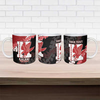 Personalized Kalani Hawaii High School Ceramic Mug Puakenikeni Lei Hawaiian Pattern LT14 - Polynesian Pride