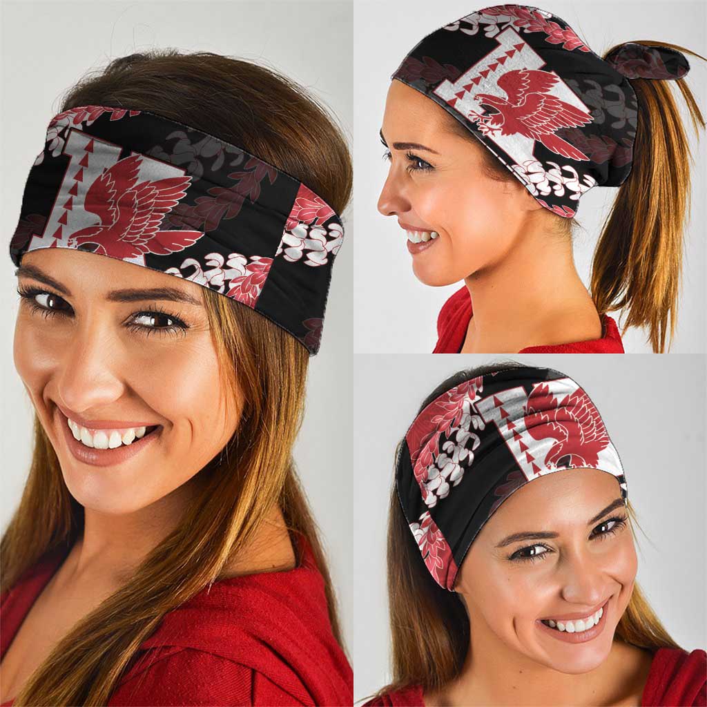 Personalized Kalani Hawaii High School Neck Gaiter Puakenikeni Lei Hawaiian Pattern LT14 - Polynesian Pride