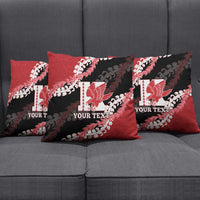 Personalized Kalani Hawaii High School Pillow Cover Puakenikeni Lei Hawaiian Pattern LT14 - Polynesian Pride