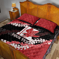 Personalized Kalani Hawaii High School Quilt Bed Set Puakenikeni Lei Hawaiian Pattern LT14 - Polynesian Pride