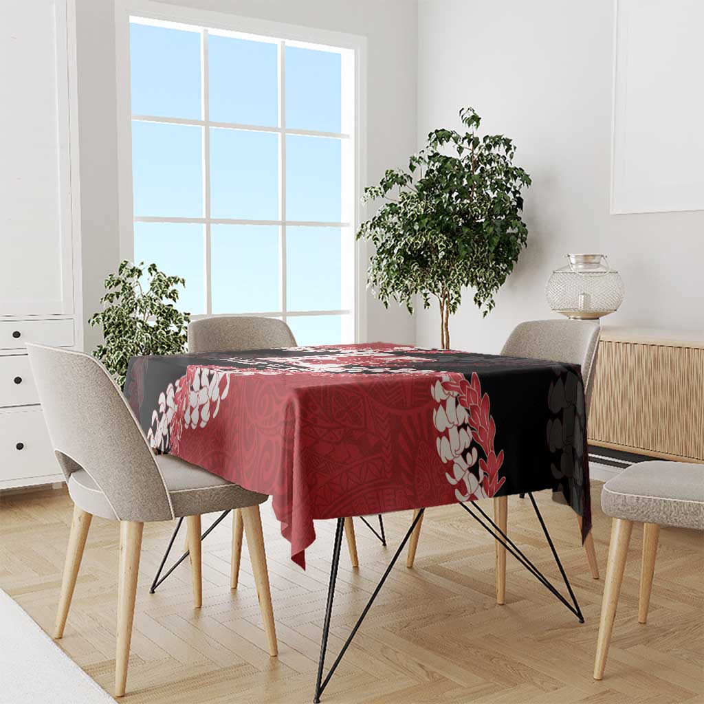Personalized Kalani Hawaii High School Tablecloth Puakenikeni Lei Hawaiian Pattern LT14 - Polynesian Pride
