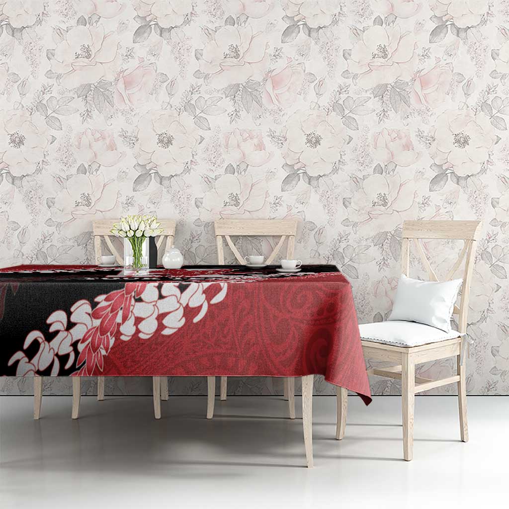 Personalized Kalani Hawaii High School Tablecloth Puakenikeni Lei Hawaiian Pattern LT14 - Polynesian Pride
