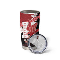 Personalized Kalani Hawaii High School Tumbler Cup Puakenikeni Lei Hawaiian Pattern LT14 - Polynesian Pride
