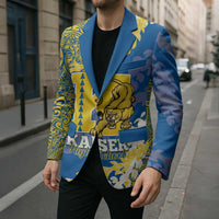 Personalized Kaiser Hawaii High School Blazer Puakenikeni Lei Hawaiian Pattern LT14 - Polynesian Pride