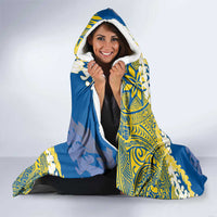 Kaiser Hawaii High School Hooded Blanket Puakenikeni Lei Hawaiian Pattern LT14 - Polynesian Pride