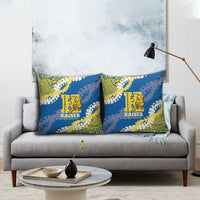Kaiser Hawaii High School Pillow Cover Puakenikeni Lei Hawaiian Pattern LT14 - Polynesian Pride