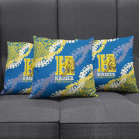 Kaiser Hawaii High School Pillow Cover Puakenikeni Lei Hawaiian Pattern LT14 - Polynesian Pride