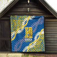 Kaiser Hawaii High School Quilt Puakenikeni Lei Hawaiian Pattern LT14 - Polynesian Pride