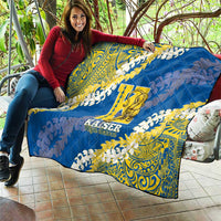 Kaiser Hawaii High School Quilt Puakenikeni Lei Hawaiian Pattern LT14 - Polynesian Pride
