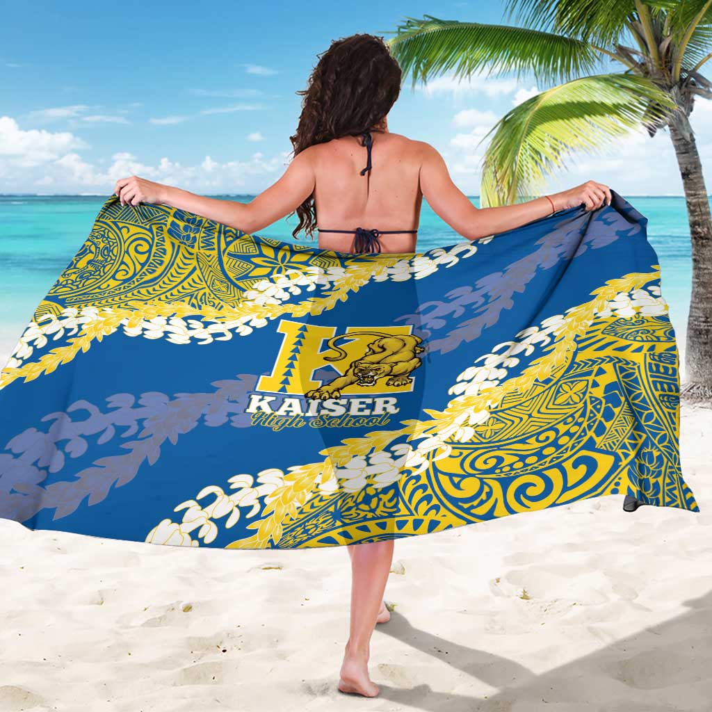 Kaiser Hawaii High School Sarong Puakenikeni Lei Hawaiian Pattern LT14 - Polynesian Pride