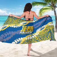 Kaiser Hawaii High School Sarong Puakenikeni Lei Hawaiian Pattern LT14 - Polynesian Pride