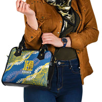 Kaiser Hawaii High School Shoulder Handbag Puakenikeni Lei Hawaiian Pattern LT14 - Polynesian Pride
