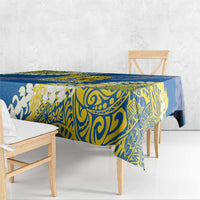 Kaiser Hawaii High School Tablecloth Puakenikeni Lei Hawaiian Pattern LT14 - Polynesian Pride