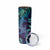 Purple Paradise Hawaiian Tribal Hammerhead Shark Skinny Tumbler