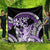 Purple Polynesian Quilt Hammerhead Shark Tattoo Royal Plumeria Gradient Vibes LT14 - Polynesian Pride