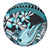 Turquoise Polynesian Hammerhead Shark Tattoo Spare Tire Cover Royal Plumeria Gradient Vibes LT14 - Polynesian Pride