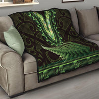 Lime Green African Dashiki With Aotearoa Maori Quilt Paua Shell Mix Silver Fern LT14 - Polynesian Pride