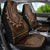 Brown African Dashiki With Tonga Ngatu Pattern Car Seat Cover