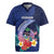 Personalised Guam Liberation Day Rugby Jersey Happy 80th Anniversary Fish Hook Mix Tropical Flowers